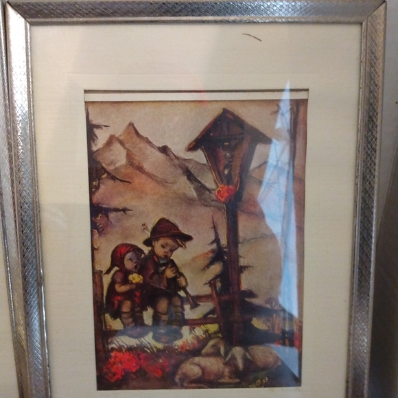 MJ Hummel Set of 5 Vintage Framed Artwork Prints - Picture 5 of 10